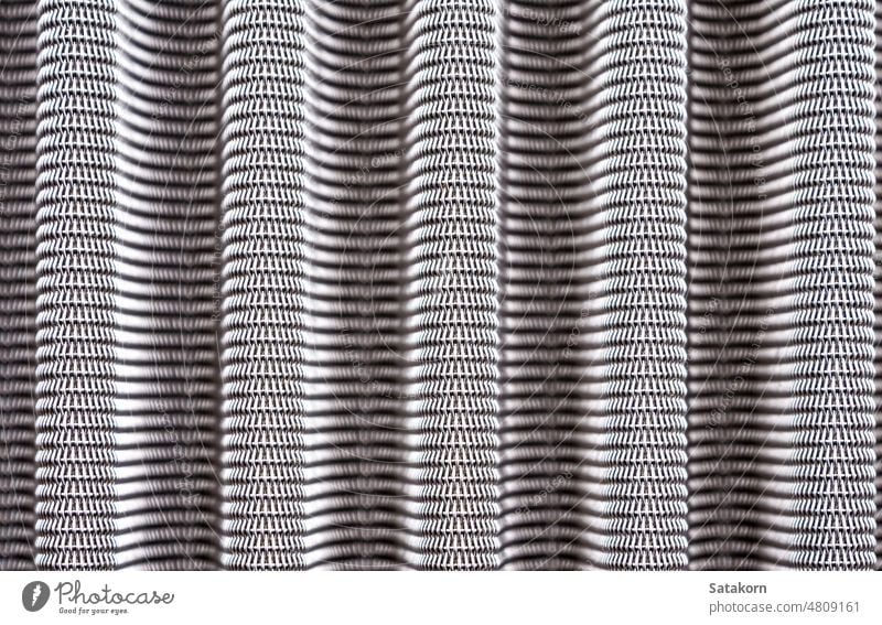 Metallgittertextur des Fahrzeugluftfilters Filter Raster Textur Detailaufnahme Stahl Muster Hintergrund abstrakt PKW industriell Scheitel bügeln Automobil