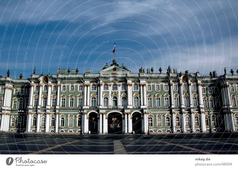 Kunstwelt Winterpalast Kultur Kunstwerk Berühmte Bauten St. Petersburg Russland