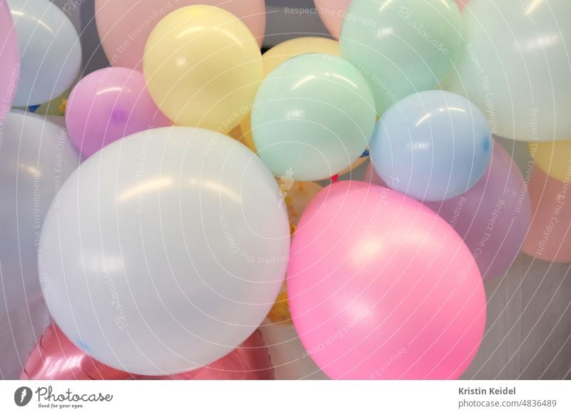 Luftballons Party Farben Geburtstag