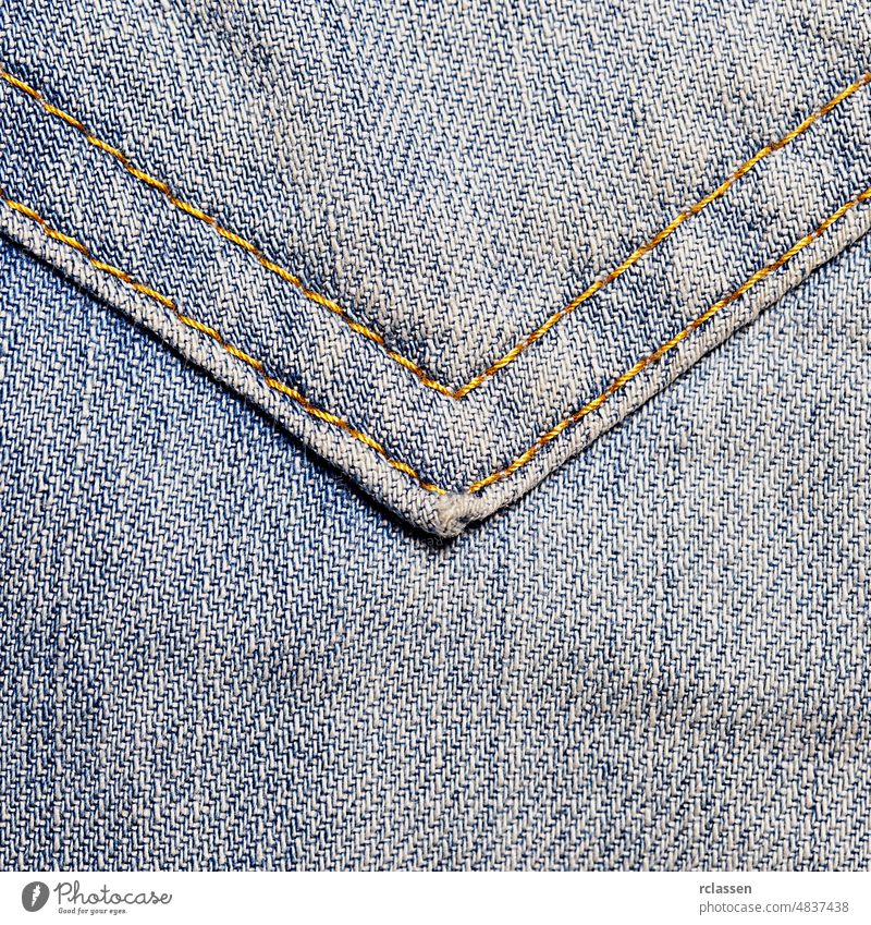 Jeans verschlissen Baumwolle blau Blue Jeans Pferch Hose Jeanshose Bekleidung Material Muster Textur Wäsche waschen angezapft Gewebe Kleidungsstück geschnitten