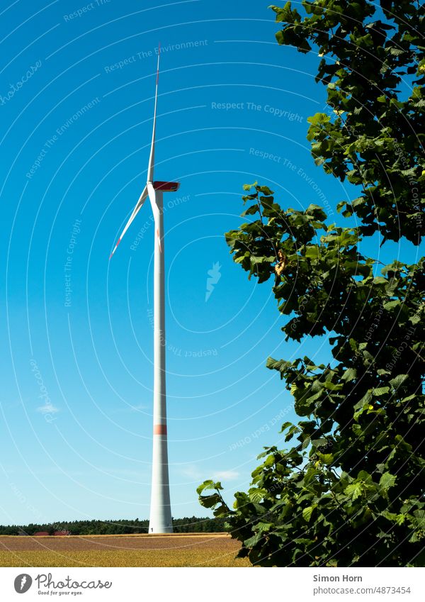 Windrad Energie Windenergie Technik & Technologie Windkraftanlage Baustelle Erneuerung Wandel & Veränderung Energiewende Umstrukturierung Energiewirtschaft