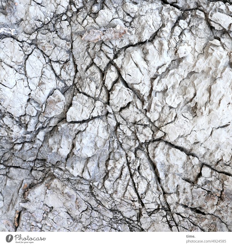 Matschepampe, gehärtet Mineralien Geologie Muster Struktur Natur Detailaufnahme Naturwissenschaft diagonal schräg alt spalte oberfläche rau baumaterial schlamm