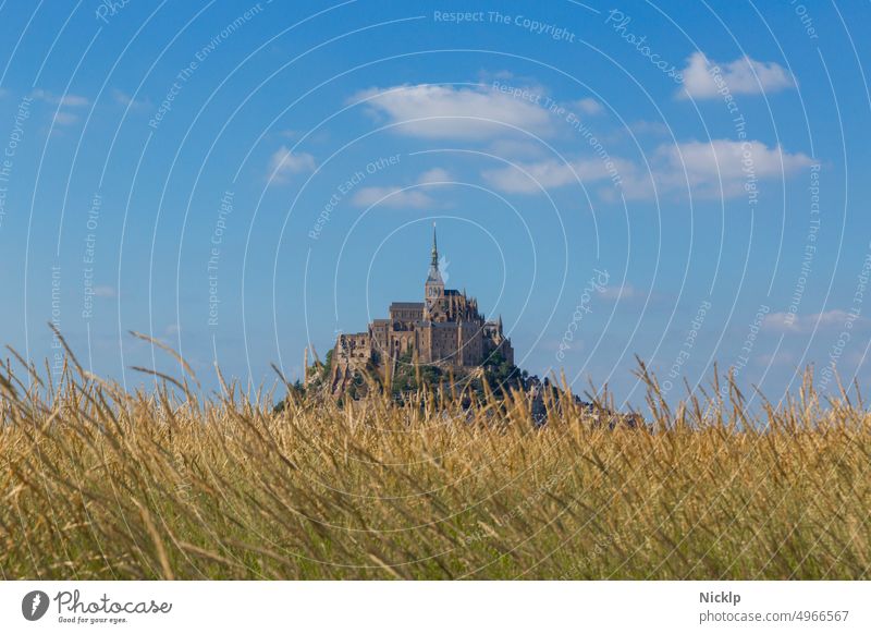 Le Mont Saint-Michael, Normandie, Frankreich UNESCO Weltkulturerbe Le Mont-Saint-Michel mont-saint-michel unesco Sehenswürdigkeit Wahrzeichen Tourismus Denkmal