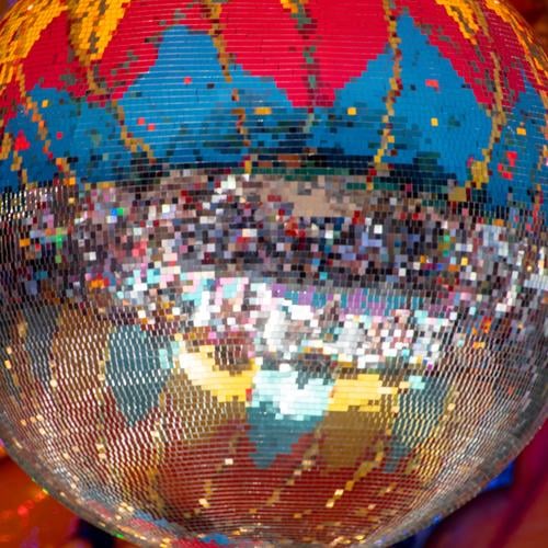 Pixelspaß bunt Kugel Discokugel Glaskugel glitzern rund Reflexion & Spiegelung glänzend Licht Dekoration & Verzierung Party Feste & Feiern Volksfest Club Tanzen
