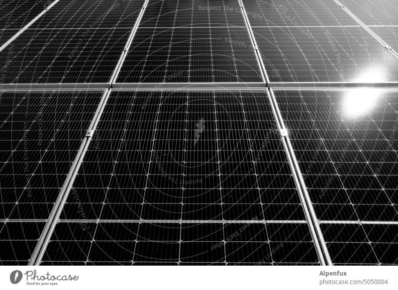 Kraftwerk Solar Photovoltaik Technik & Technologie regenerativ Energie Elektrizität Sonnenlicht Industrie alternativ Umwelt Panel Ökologie Klimawandel