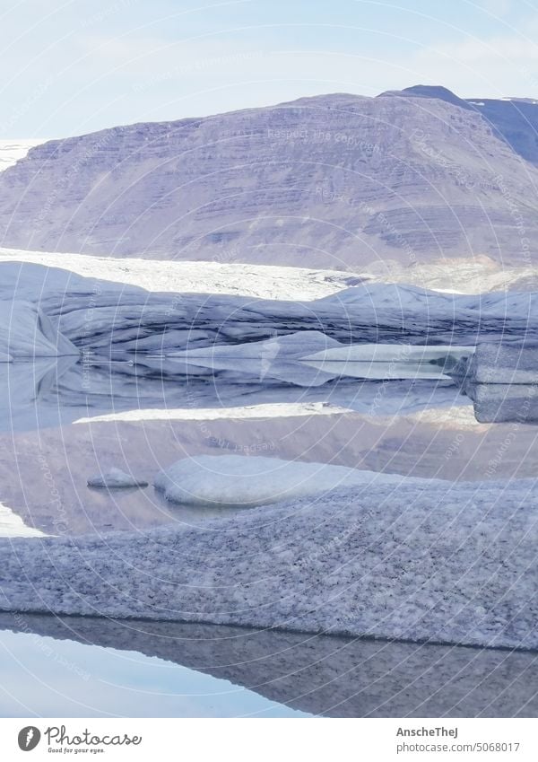 Gletscher Island Iceland Eis Natur Einsamkeit Schnee Winter Naturwunder Eisberg