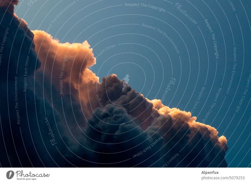 Frau Holle's Bettwaren Wolken Wolkenberg Himmel Farbfoto Außenaufnahme Menschenleer Wolkenhimmel Wolkenformation Wolkendecke Wolkenbild Wolkenfeld Natur