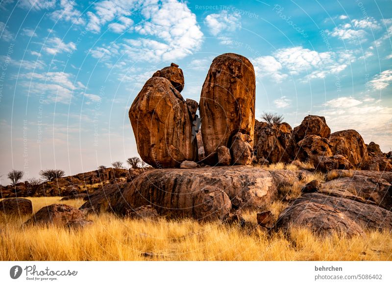 hinkelsteine trocken Berge u. Gebirge traumhaft Wärme besonders beeindruckend Abenteuer Natur Namibia Afrika Landschaft Ferien & Urlaub & Reisen Ferne Fernweh
