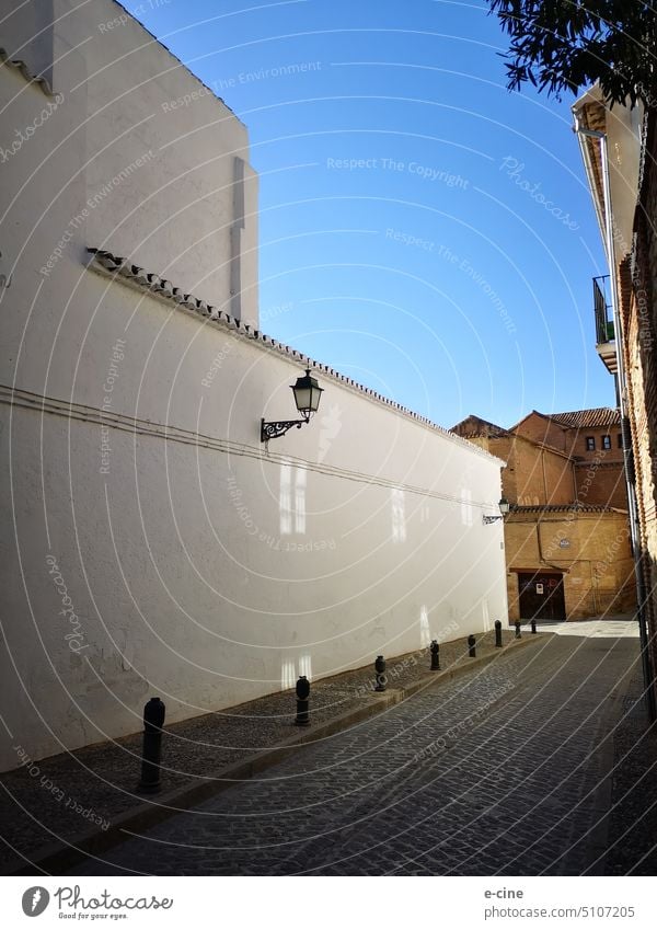 Strassen in der Altstadt von Granada Albaicín Albaicin Sightseeing Denkmal Stadtzentrum Sehenswürdigkeit Gebäude Ferien & Urlaub & Reisen Städtereise historisch