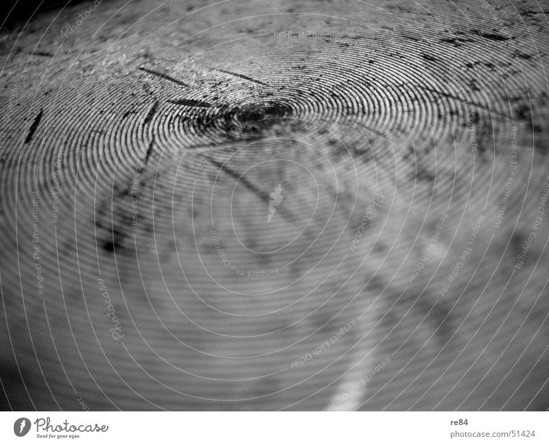Fingerprint - Der Topf als Vorbild Muster Spirale rund Kreis alt Rost Fleck Spuren Riss Fingerabdruck Essen zubereiten Nahaufnahme