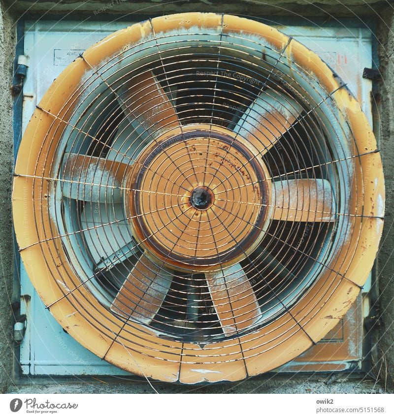Turbo Ventilator Luftzufuhr Belüftung drehen Lüftung Klimaanlage Frischluftzufuhr fleißig Ausdauer einfach Bewegung rund kaputt Fortschritt High-Tech