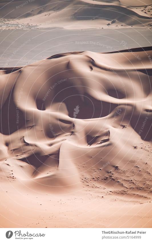 Sanddünen Namibia Wüste Sossusvlei Düne trocken heiß Afrika Landschaft Natur Ferne Wärme Abenteuer Einsamkeit Ferien & Urlaub & Reisen reisen sanddüne Licht