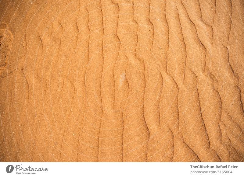 Sandmuster Namibia Wüste trocken heiß Afrika Landschaft Natur Ferne Wärme reisen Außenaufnahme Muster Detailaufnahme sandig