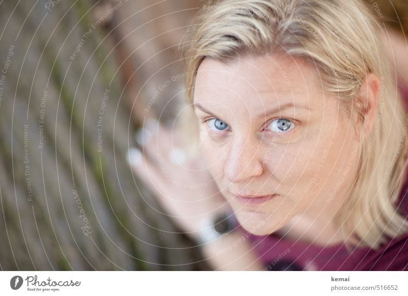 Bärensee 2013 | Andrea Lifestyle Mensch maskulin Frau Erwachsene Leben Kopf Haare & Frisuren Gesicht Auge Ohr Nase Mund Lippen 30-45 Jahre blond Blick