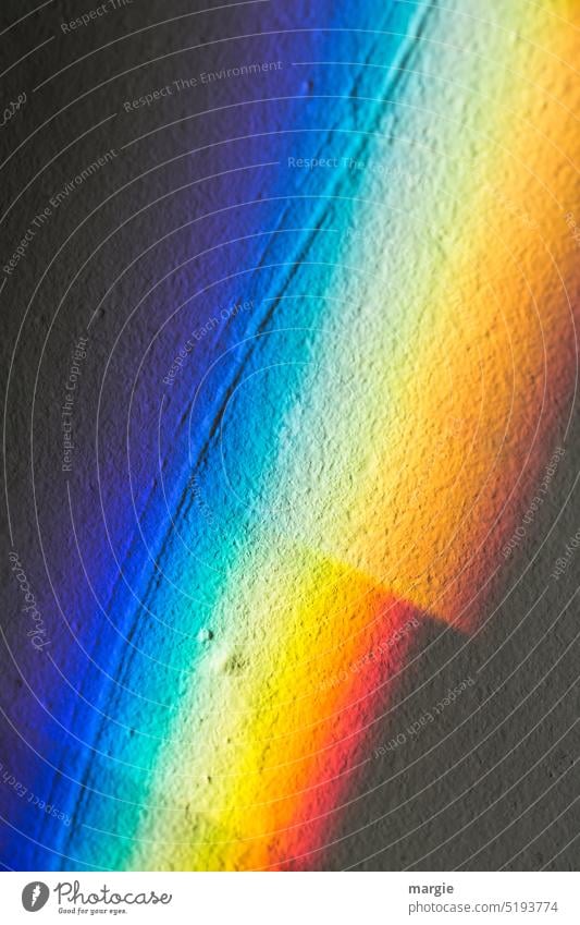 Bildstörung | Nichts außer Farben Farbenspiel bunt Prisma Mauer Putz farbenfroh bunt gemischt Strukturen & Formen abstrakt mehrfarbig Hintergrundbild