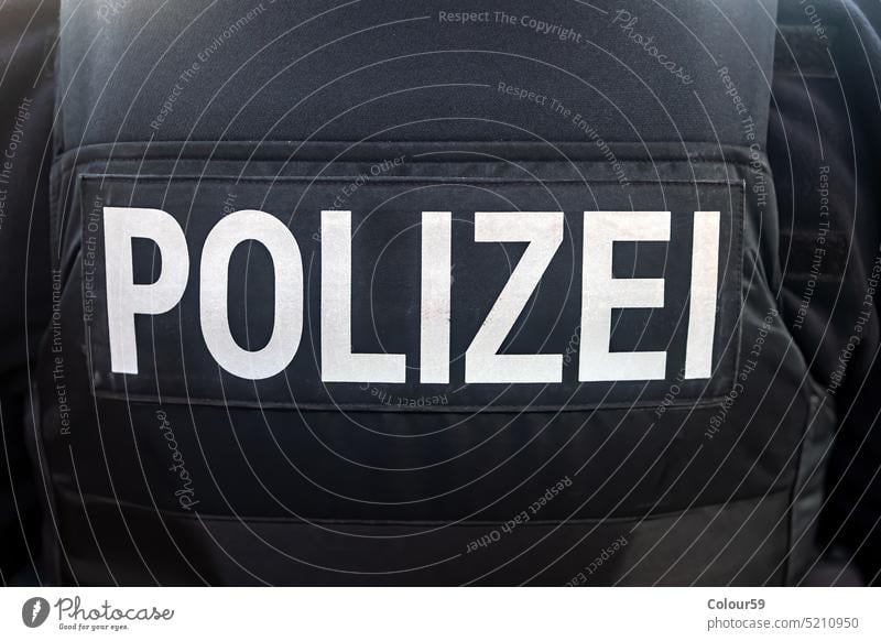 POLIZEI bedeutet POLIZEI in deutscher Sprache Unteroffizier Hilfsbereitschaft Logo Offiziere Politik Schutzmann polizei kugelsicher Gendarmerie Briefe Autorität