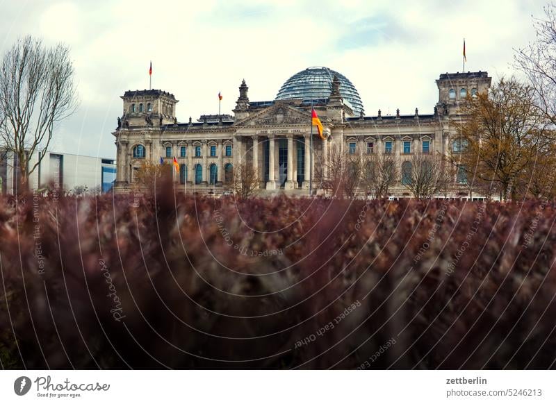 Reichstag, Bundestag, Berlin, Regierunhgsviertel architektur bundestag büro Großstadt deutschland Fassade fenster Gebäude Hauptstadt Haus Himmel hochhaus