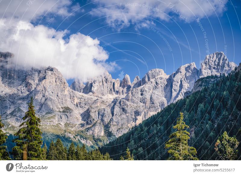Val Venegia, Pale di San Martino, Italienische Dolomiten, Italien blass venegia san martino unesco val Natur Landschaft Berge u. Gebirge natürlich Sommer