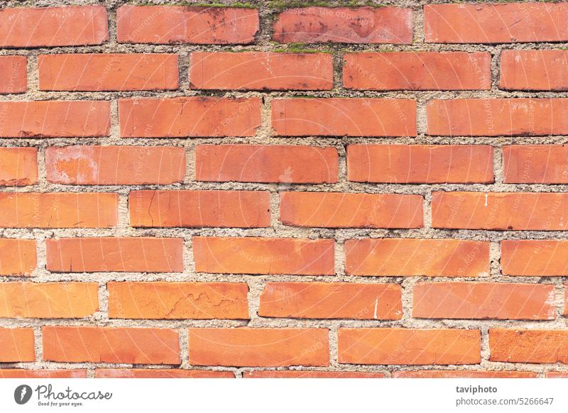 rote alte Backsteinmauer Textur Verlassen gealtert Alterung Antiquität Architektur Hintergrund Hintergründe Keller Baustein Ziegelwand Mauerwerk braun Gebäude