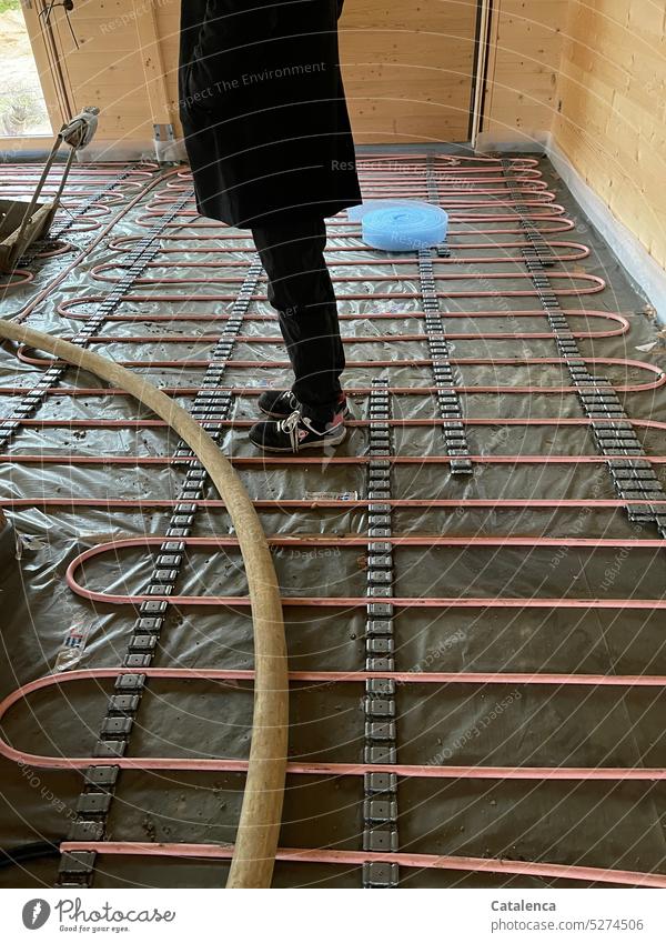 Fußbodenheizung Heizung heizen Wärme Energiewirtschaft Wohnhaus Wärmegewinnung umweltfreundlich nachhaltig ökologisch Heizungstechnik Heizungsanlage