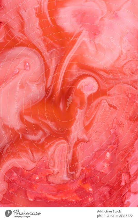 Abstrakter Fluss flüssiger Farben im Gemisch mischen Verschüttungen Kunst Farbstoff abstrakt liquide hell Pigment Tropfen farbenfroh mehrfarbig fließen