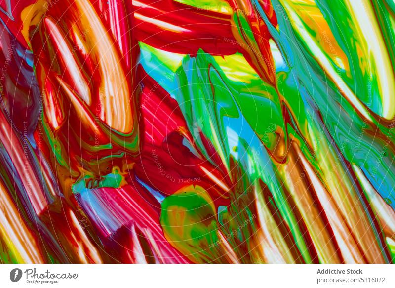 Abstrakte Pinselstriche aus hellen Acrylfarben Bürste Kraulen Farbe abstrakt Konzept mehrfarbig Leinwand weiß Textur Fleck Element Design Erdöl Skizze Zeichnung