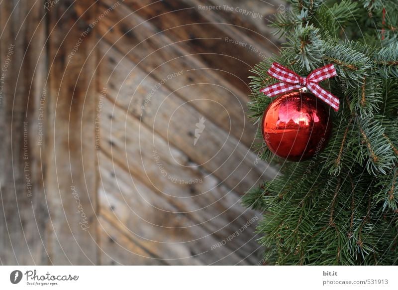 Weihnachtsromantik Feste & Feiern Weihnachten & Advent Winter Dekoration & Verzierung Schleife Kitsch Krimskrams Glas Schnur glänzend hängen schön