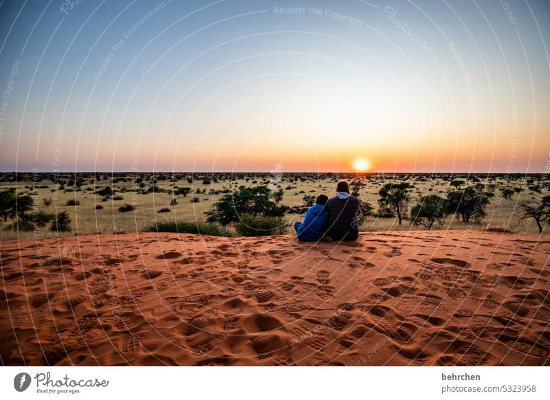 träumend weite magisch Himmel Wüste besonders traumhaft Ferien & Urlaub & Reisen Natur Abenteuer Einsamkeit Landschaft Farbfoto reisen Fernweh Afrika Ferne