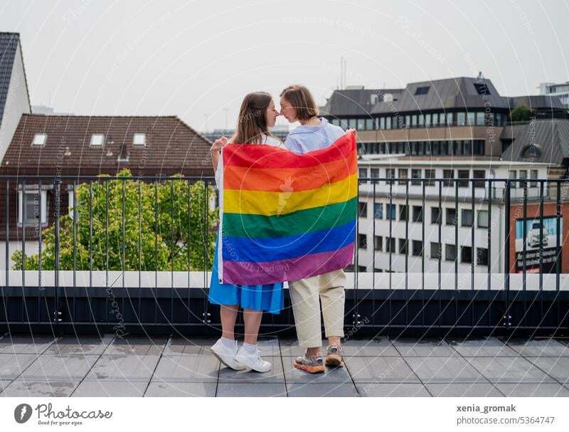 Pride Month pride Homosexualität Toleranz Regenbogen Vielfalt Gleichstellung lgbtq Liebe Freiheit Regenbogenflagge queer lesbisch regenbogenfarben
