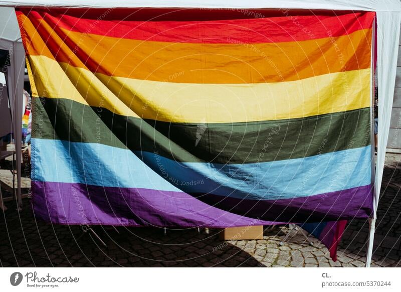 UT Bock auf Bochum | regenbogenflagge regenbogenfarben Regenbogenflagge Toleranz Gleichstellung Symbole & Metaphern Vielfalt bunt Transgender queer lgbtq