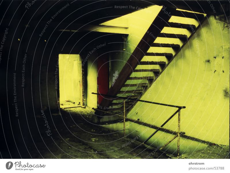 treppe... Treppe rohstofflaber Industriefotografie Einsamkeit