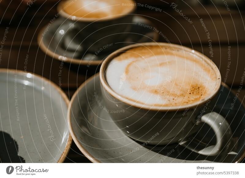 Cappuccino Cappuccinotasse Kaffee Kaffeetasse Kaffeetrinken Kaffeepause Kaffeedate