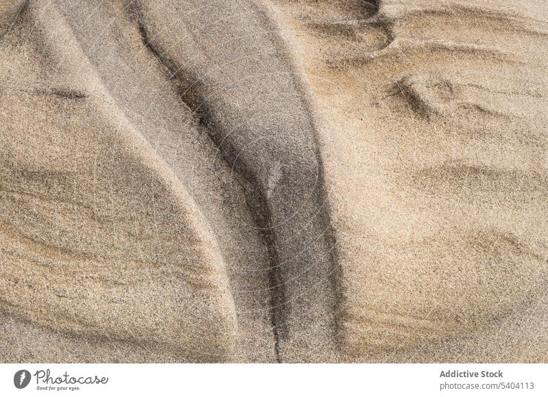 Nahaufnahme von Mustern im Sandstein im Shore Acres State Park an der Küste von Oregon abstrakt braun abschließen Grob Design Detailaufnahme Erosion Geologie
