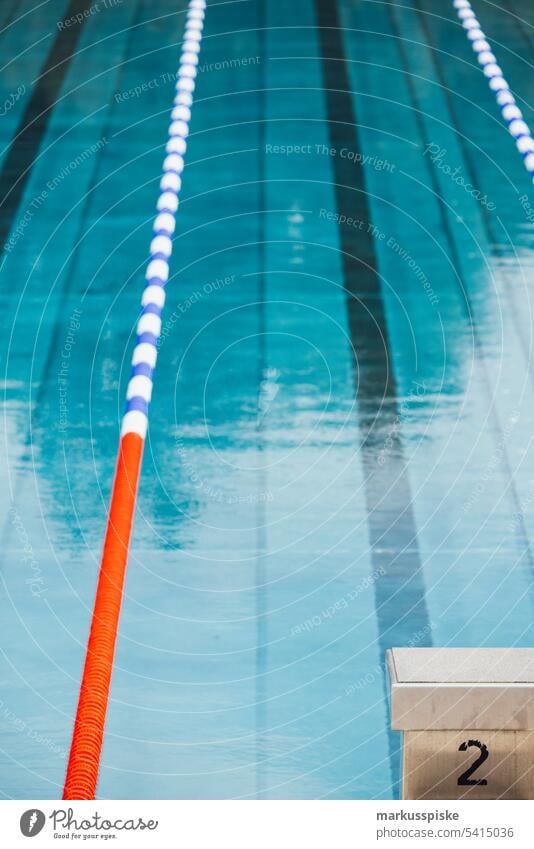 Schwimmbad Beckenrand Sport Wassersport Aktivität Chlor Tauchen Sprungbrett Fitness Gesundheit Heilung Rettungsring Pool Reflexion Startblock schwimmen