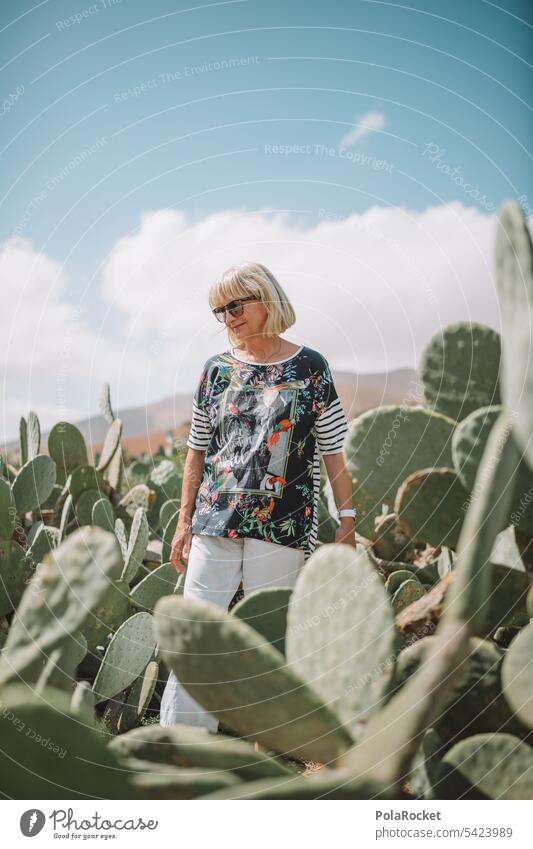 #A0# Erkunderin im Süden Kaktusfeld kaktuspflanze Landschaft Urlaubsfoto Urlaubsstimmung Frauenpower Spaziergang Freiheit Sommerurlaub Selbstbewusstsein