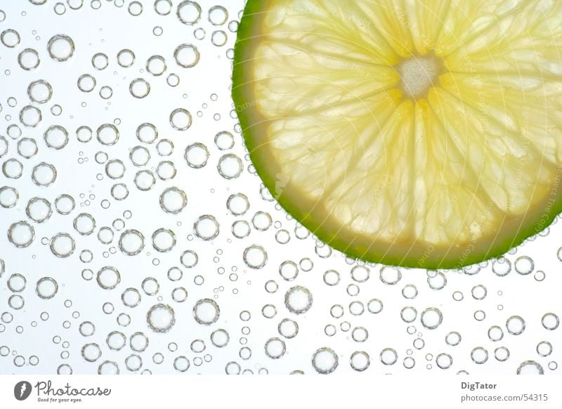 Blubber-Limone frisch kalt Coolness Erfrischung Blubbern