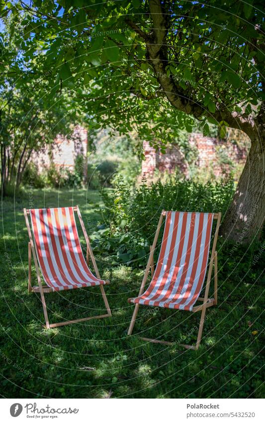 #A0# Liegestühle Kleingarten Garten naherholung liegen relaxen Naherholungsgebiet Tourist genießen Sonnenbad Sonnenlicht Liegestuhl Wohlgefühl Tourismus