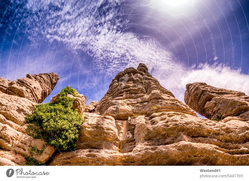 Spanien, Provinz Malaga, El Torcal, Felsformationen Niemand Ruhe Beschaulichkeit ruhig ländliches Motiv nicht städtisch Natur Karst felsig steinig Karstgebirge