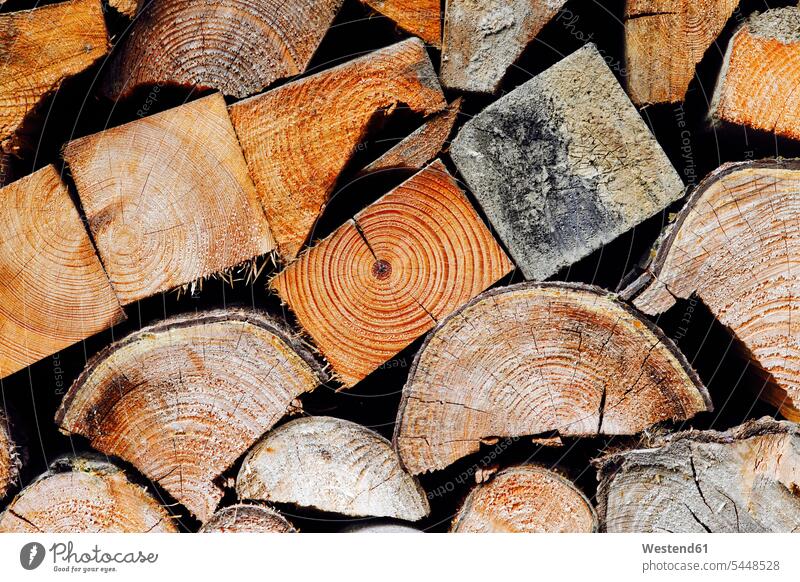 Brennholz, Nahaufnahme Holzscheit Holzscheite Fülle Fuelle verschieden verschiedene sammeln gesammelt Formatfüllend bildfuellend bildfüllend Formatfuellend