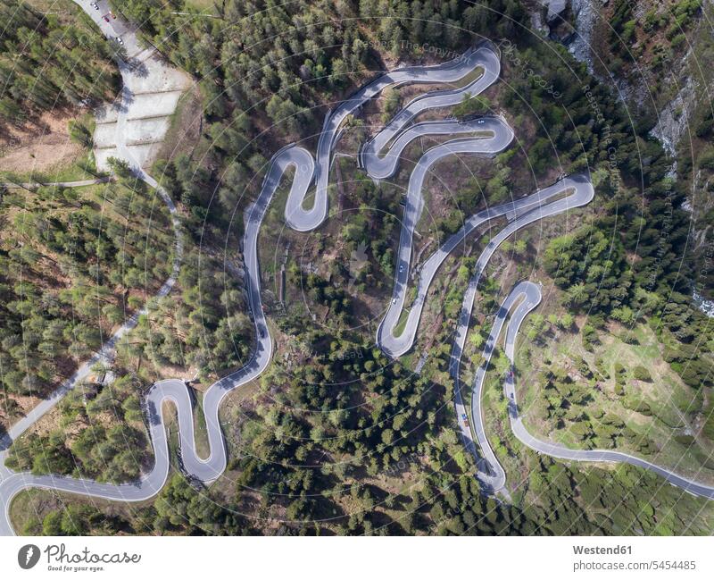 Italien, Südtirol, Dolomiten, Passo del Maloggia Schönheit der Natur Schoenheit der Natur Malojapass Luftaufnahme Luftaufnahmen Vogelperspektive Luftbild