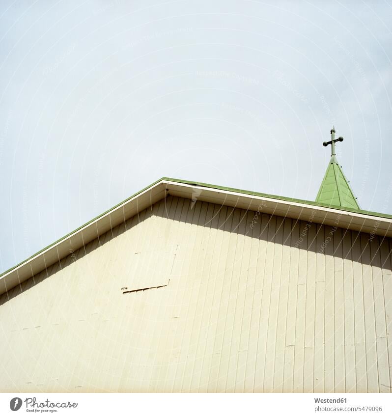 Finnland, Kirche, Dachkonstruktion Kruzifix Kreuze Kruzifixe reisen Travel Reise verreisen Symbol Symbolfoto Symbolisch Symbolbild Holzhaus Holzhäuser