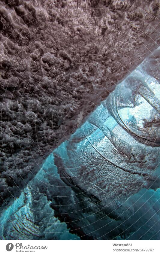 Unterwasser-Ansicht der plätschernden Welle ländliches Motiv nicht städtisch Unterwasseraufnahme unter Wasser Unterwasserfoto Malediven Asien Arabisches Meer