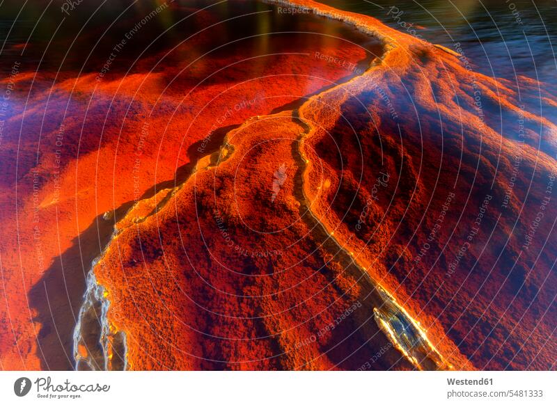 Spanien, Andalusien, Rio Tinto Farbe Farbtöne Farbtoene Farbton Farben Schönheit der Natur Schoenheit der Natur Fluss Fluesse Fluß Flüsse Wasserreflexionen
