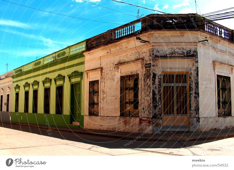 Victoria Provinz Entre Ríos Stadt angle old window argentina corner