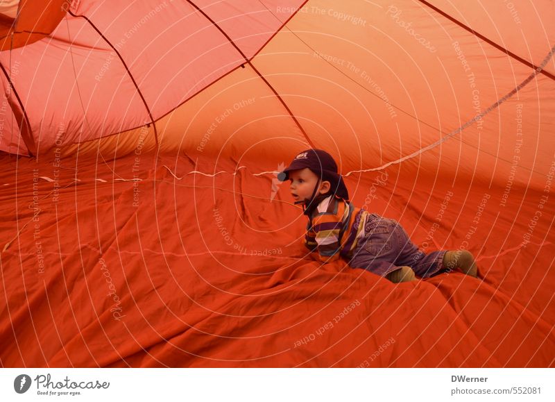 Ausflug im Heißluftballon Gesundheit sportlich Leben Spielen Ferien & Urlaub & Reisen Abenteuer Sommer Sport Kind Baby Körper 1 Mensch 1-3 Jahre Kleinkind