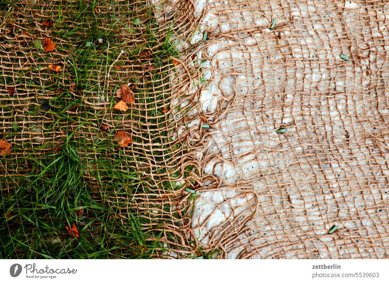 Gewebe gewebe stoff baumwolle faden schnur befestigung kette schuß sack gras decke bedeckung garten