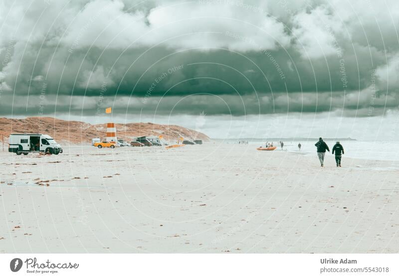 Tornby Strand - Dänemark Meer Sand Ferien & Urlaub & Reisen Nordsee Küste Natur Himmel Nordseeküste Wolken Landschaft Dünen Tourismus Erholung Reiseziel Umwelt