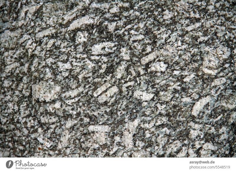 Lausitzer Granit im Detail betrachtet Granodiorit Nutzgestein Felsen Stein Quaderstein Straßenbau Architektur Hintergrund