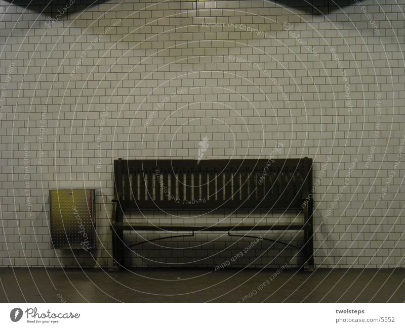 Bank U-Bahn Kaiserdamm Stadt London Underground Architektur Berlin
