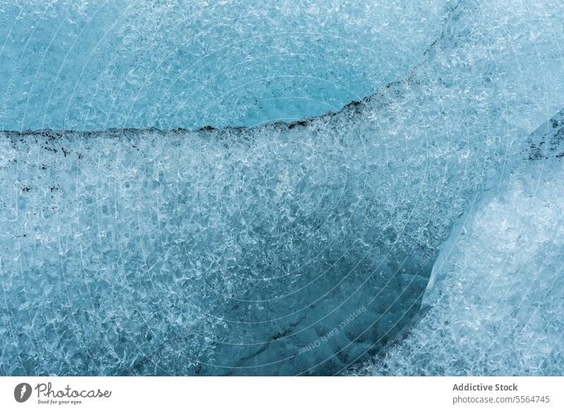 Nahaufnahme eines Eisstücks Frost kalt Wasser gefroren Gletscher Island Seeküste Meeresufer Norden frieren Strand Spielfigur nordisch jokulsarlon abschließen
